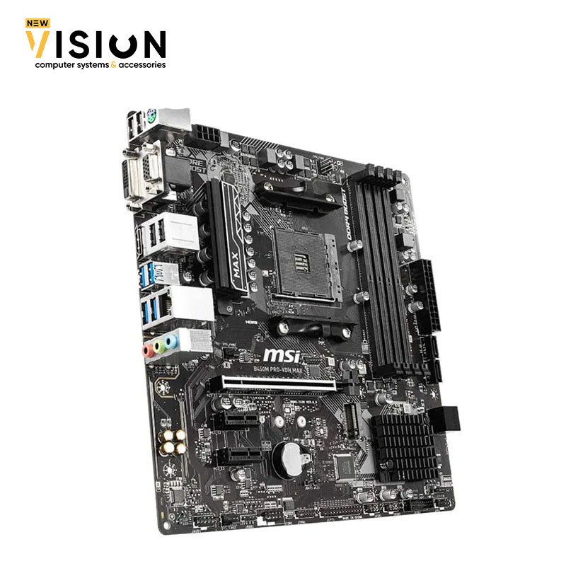 MSI B450M PRO-VDH Motherboard-2 MSI B450M PRO-VDH Motherboard - الصورة 3