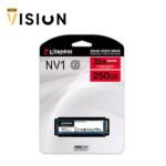 Kingston NV1 250G M.2 2280 NVMe PCIe Internal SSD Up to 2100 MB/s SNVS/250G