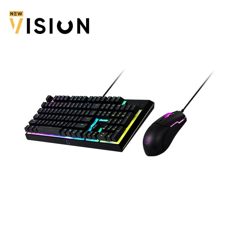 1102-2.jpg COOLER MASTER MS110 COMBO GAMING KEYBOARD AND GAMING MOUSE - الصورة 2