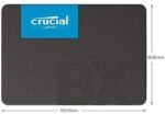 SSD CRUCIAL BX500 120G - الصورة 2