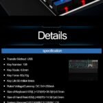 AULA F3087 Gaming Keyboard -Black Switch - الصورة 2