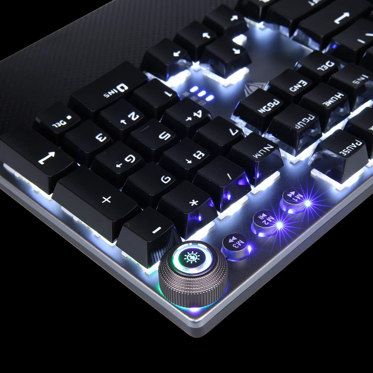 71y8Ij1bggL._AC_SL1500_.jpg AULA F3087 Gaming Keyboard -Black Switch - الصورة 5