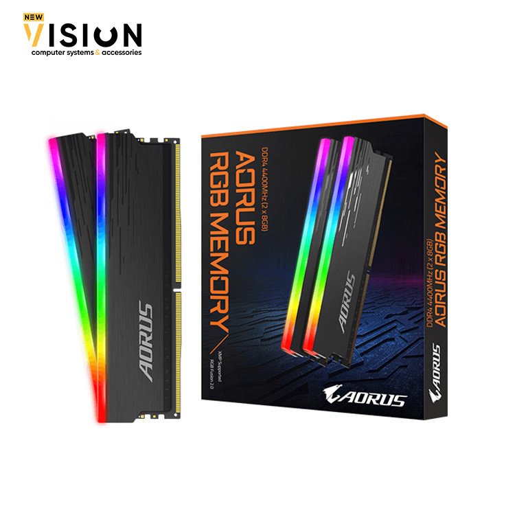 AORUS RGB Memory DDR4 16GB (2x8GB) 4400MHz-1 AORUS RGB Memory DDR4 16GB (2x8GB) 4400MHz - الصورة 1