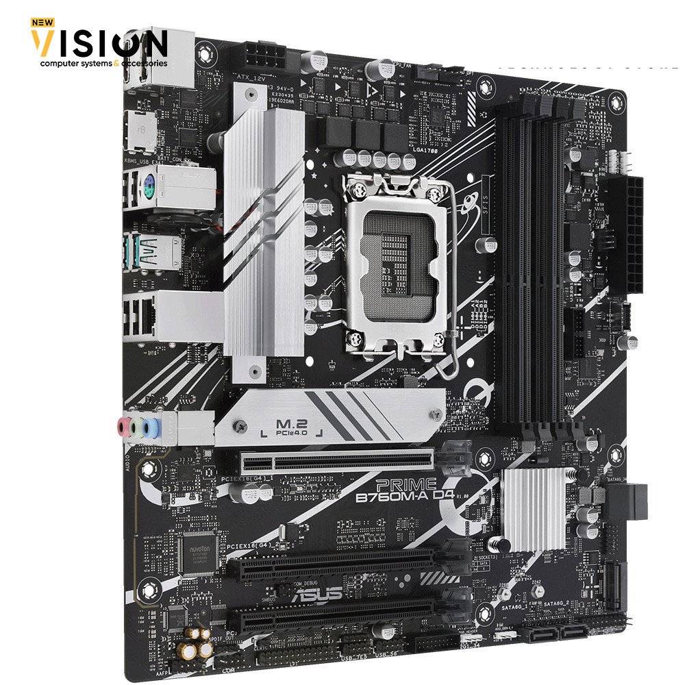 ASUS PRIME B760M-A D4-CSM LGA1700 DDR4-2 ASUS PRIME B760M-A D4-CSM LGA1700 DDR4 - الصورة 3