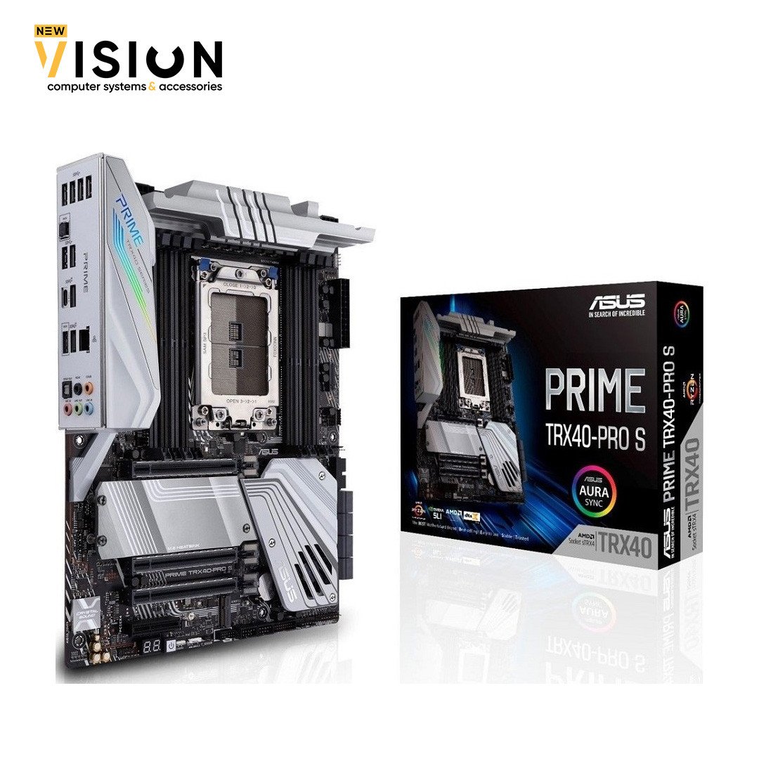 ASUS PRIME TRX40-PRO sTRX4 ATX AMD Motherboard-1 ASUS PRIME TRX40-PRO sTRX4 ATX AMD Motherboard - الصورة 1