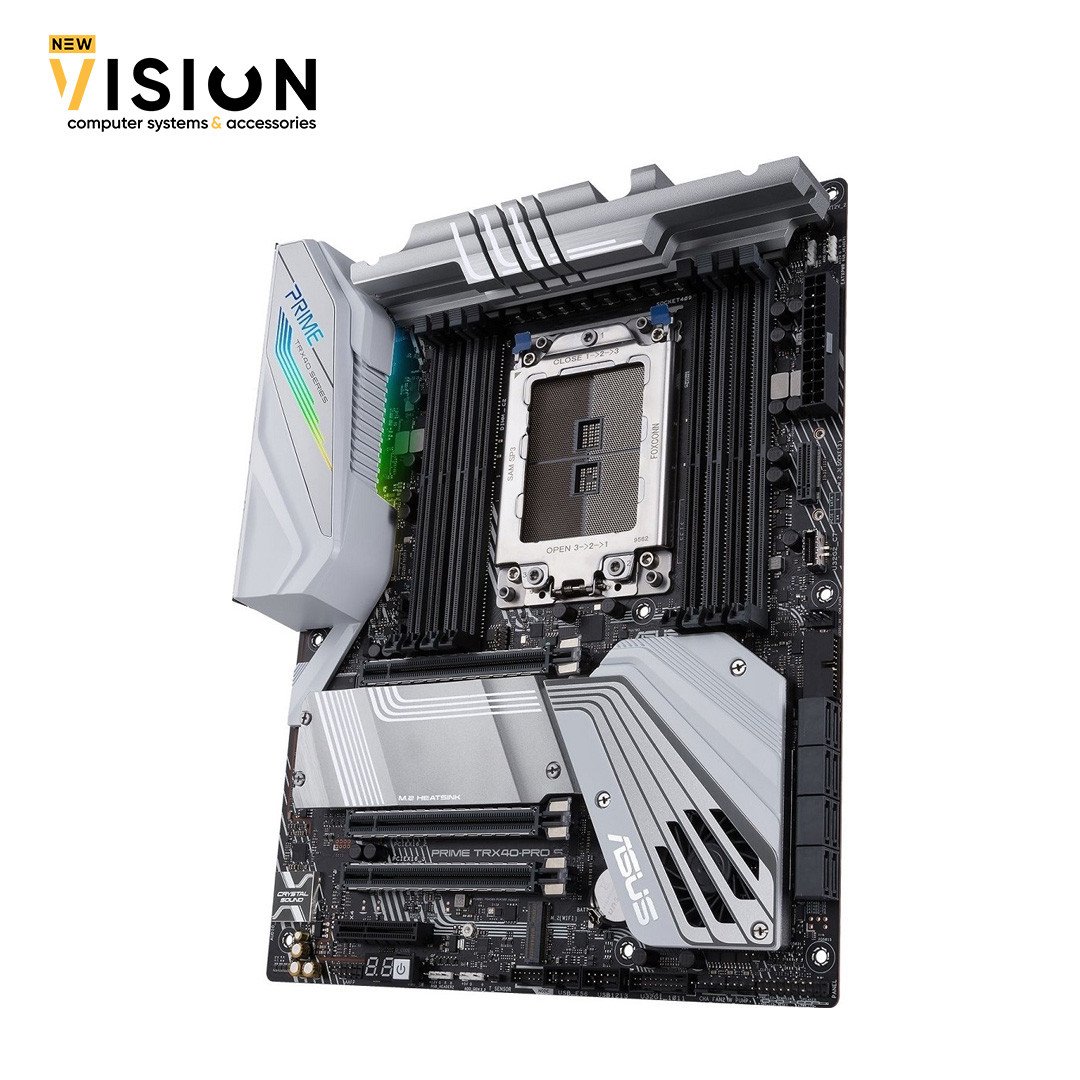 ASUS PRIME TRX40-PRO sTRX4 ATX AMD Motherboard-2 ASUS PRIME TRX40-PRO sTRX4 ATX AMD Motherboard - الصورة 3