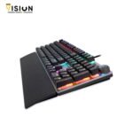 ⁦AULA F2088 Wired Mechanical Gaming Keyboard-BLUE SWITCH-SILVER⁩ - الصورة ⁦6⁩