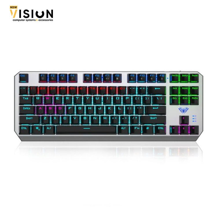 AULA-F3087-Mechanical-Gaming-Keyboard-with-RGB-Rainbow-Backlit-ABS-Keycaps-87-Keys-Anti-Ghosting-Ergonomic-USB-Type-C-Wired-Computer-Keyboards-for-Windows-PC-Blue-Switch-Black-12.jpg AULA F3087 Gaming Keyboard -Black Switch - الصورة 1