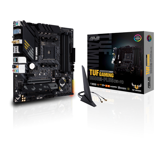 Asus-Tuf-Gaming-B550-M-Plus-Wi-Fi-3.png Asus Tuf Gaming B550M - Plus WiFi - الصورة 1