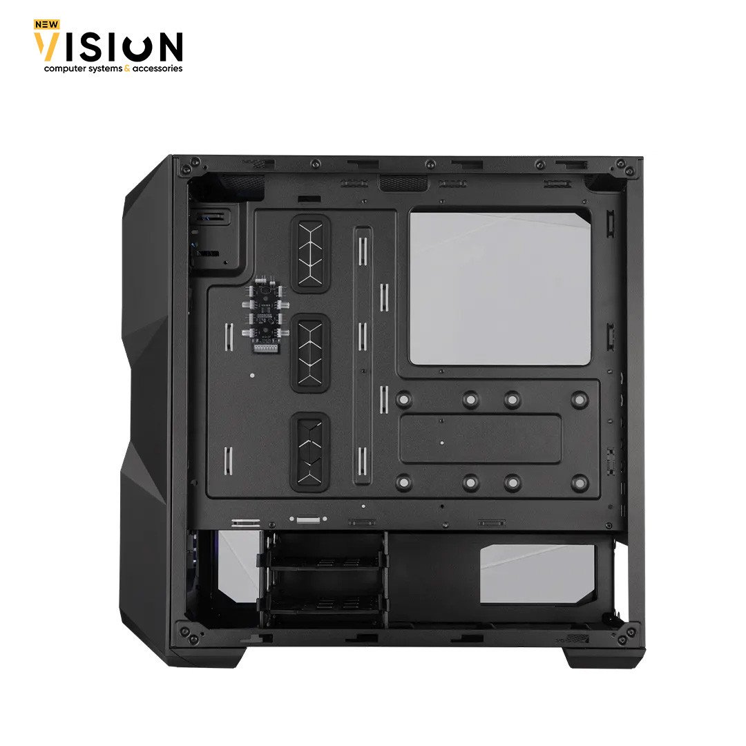 Cooler Master MasterBox TD500 Crystal TG Mid Tower ATX Case Black-5 Cooler Master MasterBox TD500 Crystal TG Mid Tower ATX Case Black - الصورة 6