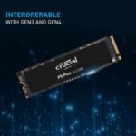 ⁦Crucial 2TB P5 Plus PCIe 4.0 x4 M.2 Internal SSD⁩ - الصورة ⁦4⁩