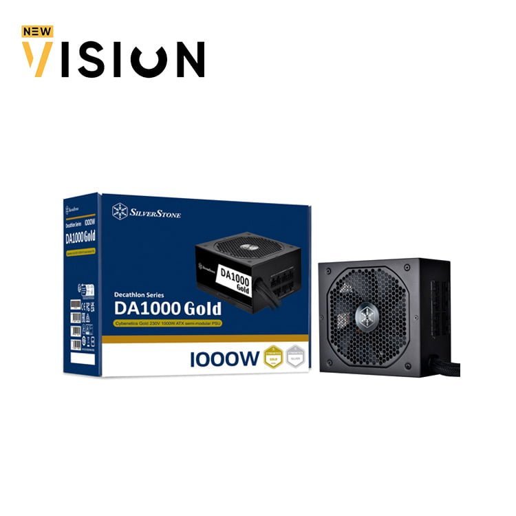 DA1000-Gold-ATX-Power-Supply-Silverston-4.jpg SilverStone DA1000 Gold Cybenetics Gold 1000W semi-modular ATX power supply - الصورة 1