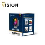 SilverStone Hydrogon D120 ARGB Dual tower CPU cooler with 6 heat-pipes and dual 120mm ARGB fans - الصورة 3