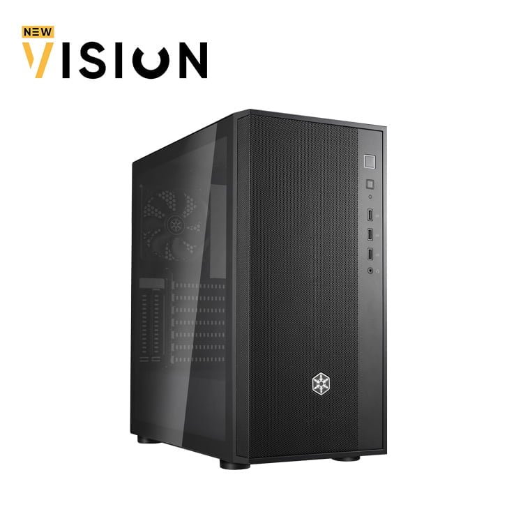 FARA-R1-V2-Mesh-Tempered-Glass-Mid-Tower-ATX-Chassis-1.jpg SilverStone FARA R1 PRO V2 Mesh Tempered Glass Mid Tower ATX Chassis - الصورة 1