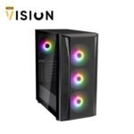 ⁦Fara B1 Pro V2 Case ARGB Atx ⁩ - الصورة ⁦2⁩