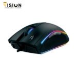 ⁦GAMDIAS ZEUS E1 RGB Gaming Mouse + Mouse Pad⁩ - الصورة ⁦2⁩