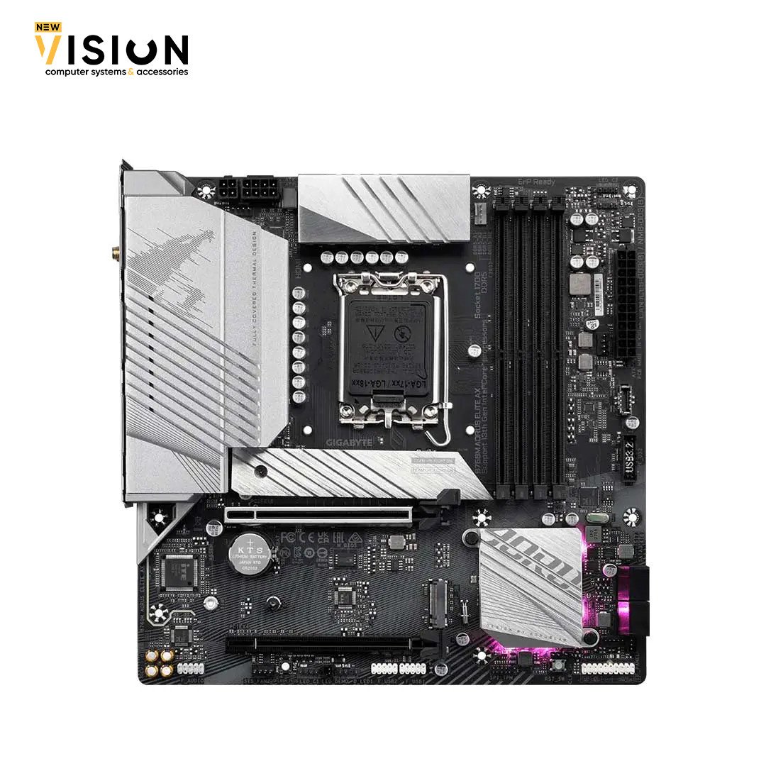 GIGABYTE B760M AORUS ELITE AX DDR5 Motherboard-1 B760M Aorus Elite AX