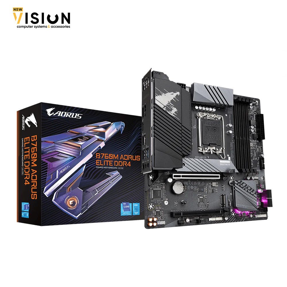 GIGABYTE B760M AORUS ELITE DDR4 Supports Intel® Core™ 14th 13th 12th processors-1 GIGABYTE B760M AORUS ELITE