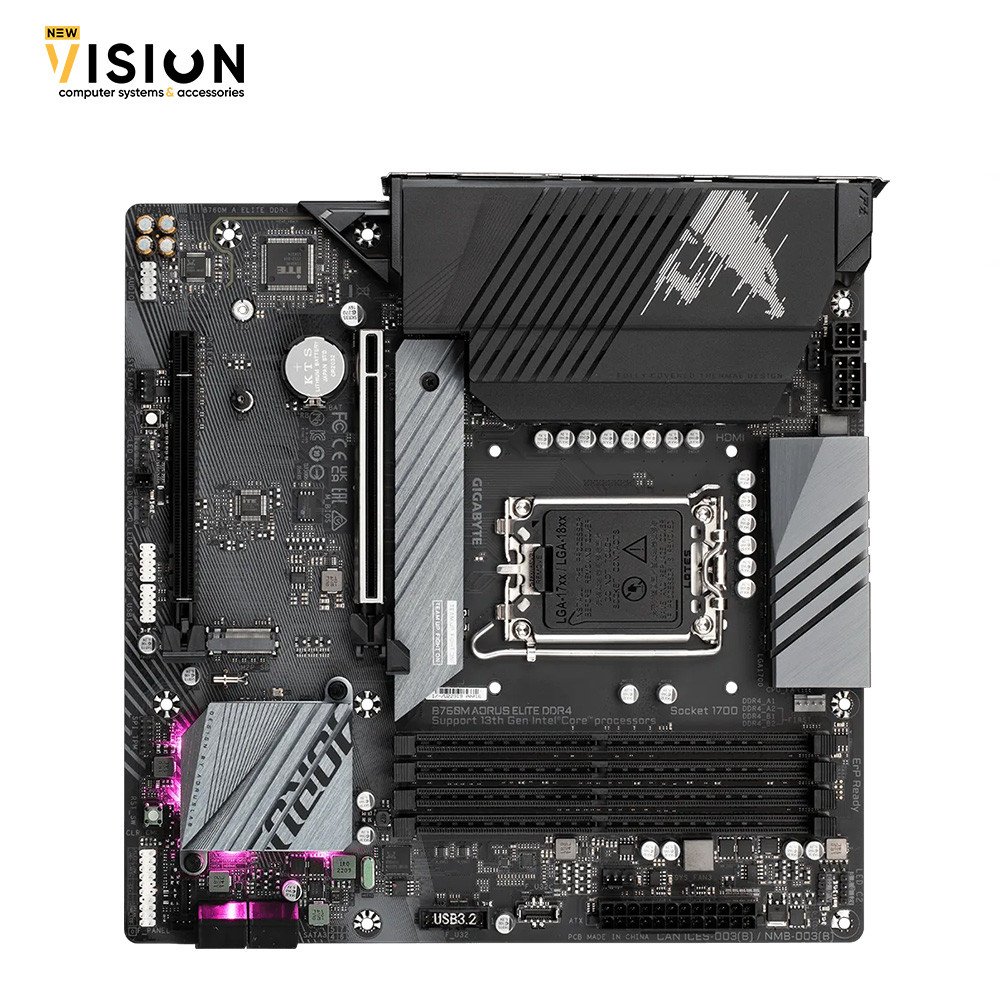GIGABYTE B760M AORUS ELITE DDR4 Supports Intel® Core™ 14th 13th 12th processors-1GIGABYTE B760M AORUS ELITE DDR4 Supports Intel® Core™ 14th 13th 12th processors-5 GIGABYTE B760M AORUS ELITE