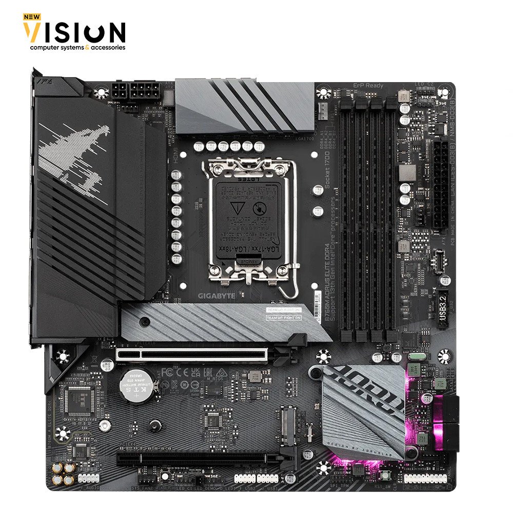 GIGABYTE B760M AORUS ELITE DDR4 Supports Intel® Core™ 14th 13th 12th processors-2 GIGABYTE B760M AORUS ELITE