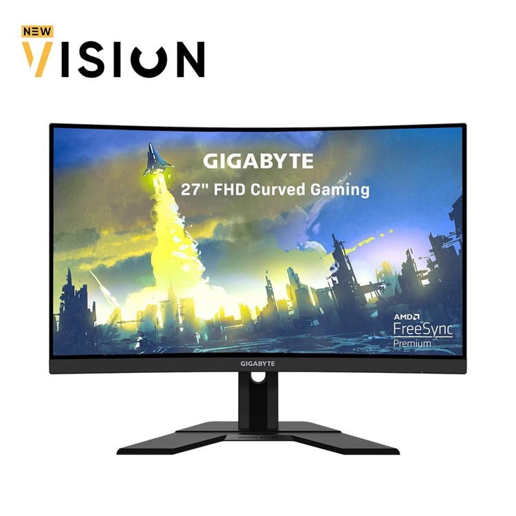 GIGABYTE-G27FC-A-27-165Hz-1920-x-1080-1ms-1.jpg GIGABYTE G27FC A 27" 165Hz 1920 x 1080 1ms ,Curved Gaming Monitor - الصورة 1