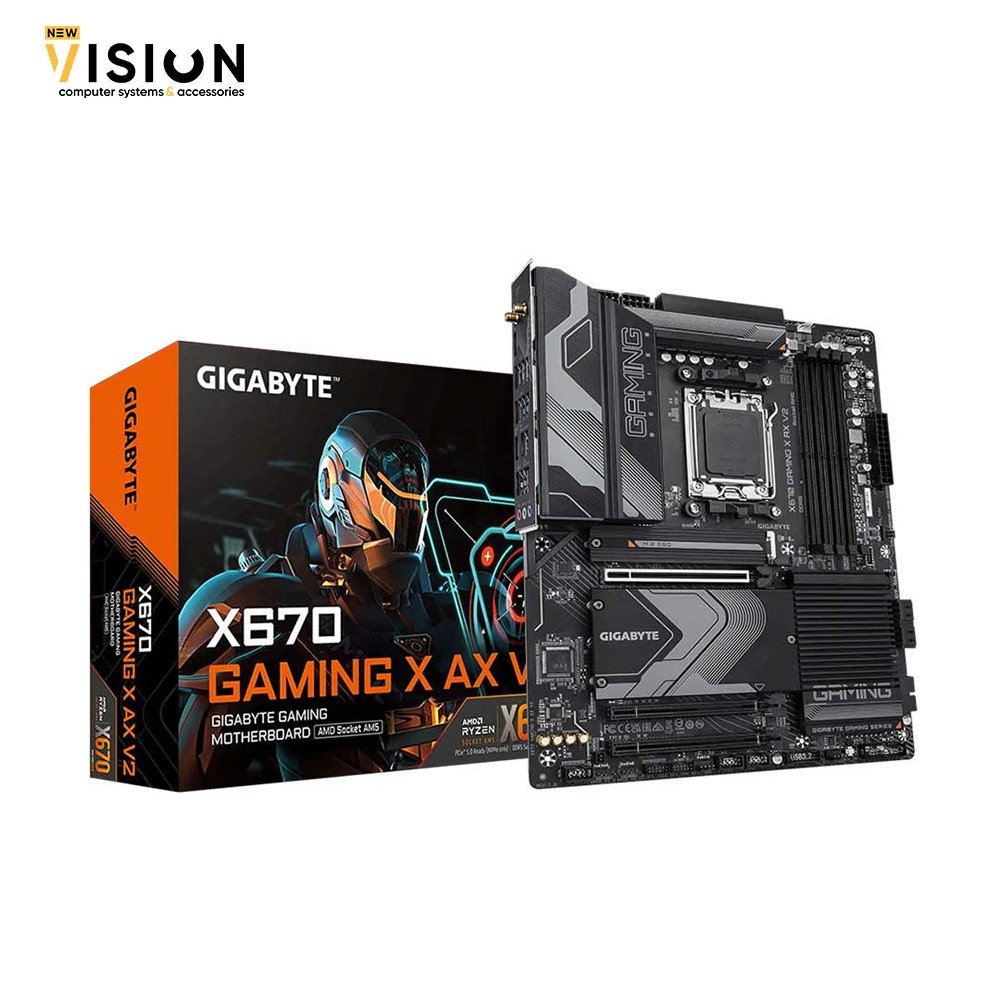 GIGABYTE X670 GAMING X AX RYZEN AM5 MOTHERBOARD-1 GIGABYTE X670 GAMING X AX