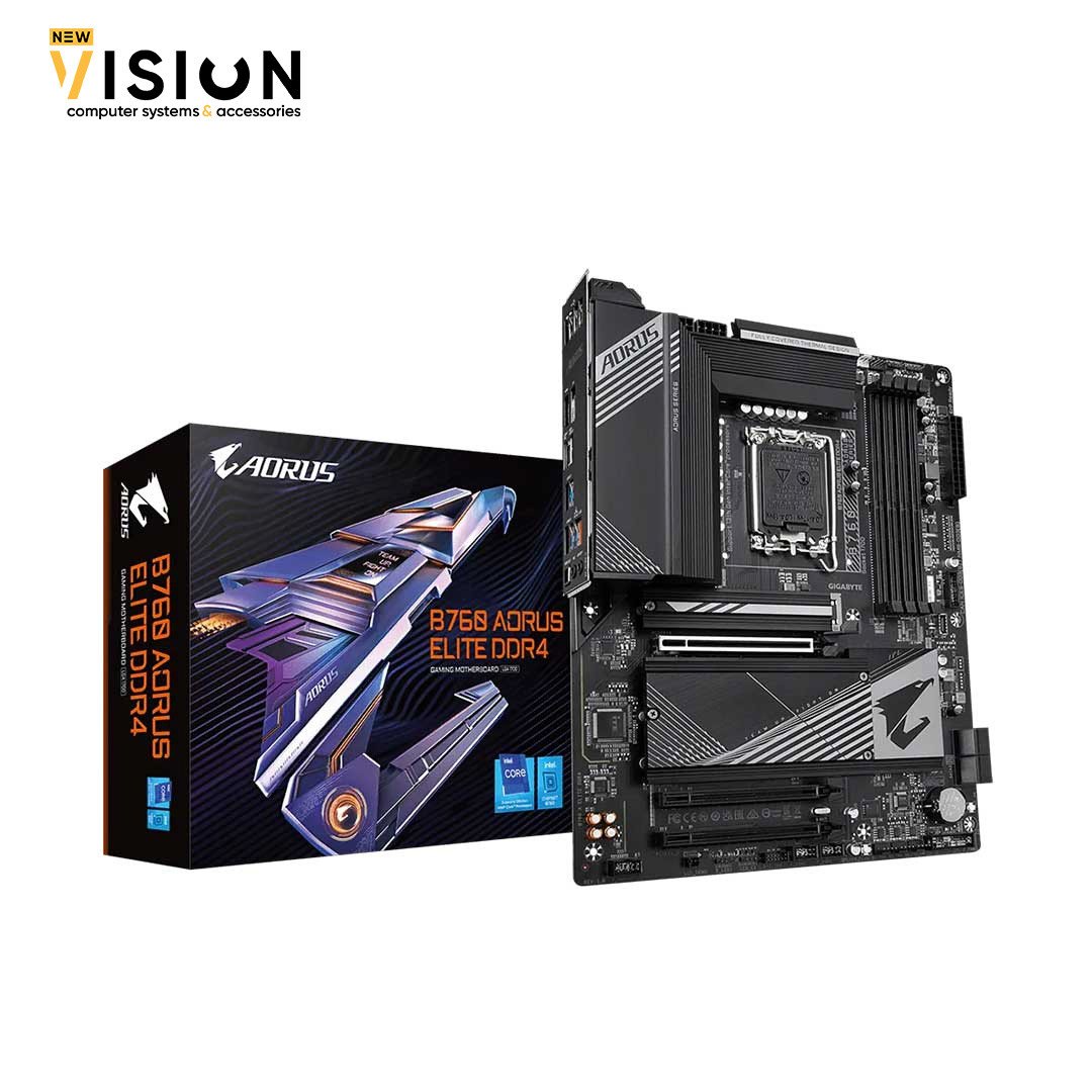 Gigabyte B760 AORUS ELITE AX DDR4 Intel LGA 1700-1 Gigabyte B760 AORUS ELITE AX DDR4 Intel LGA 1700 - الصورة 1