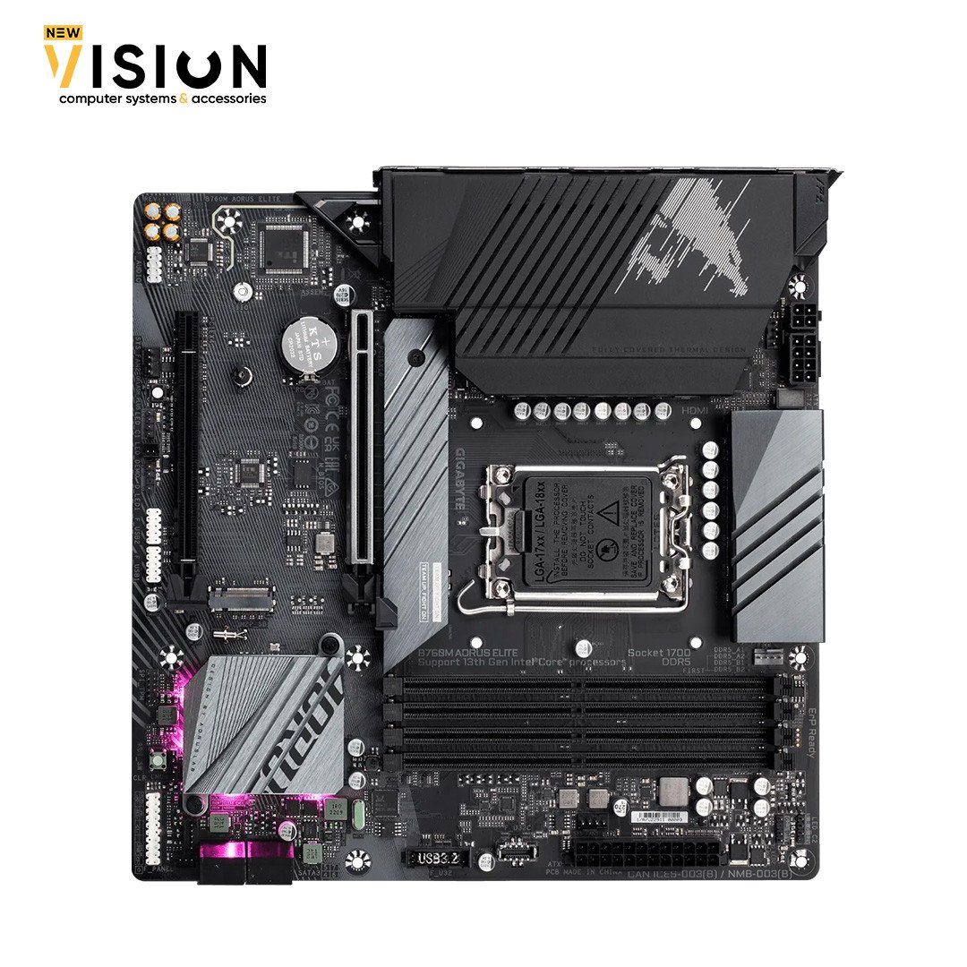 Gigabyte B760M AORUS ELITE DDR5 Motherboard-4 B760M AORUS ELITE DDR5