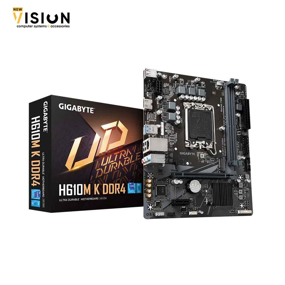 Gigabyte H610M K DDR4 Motherboard Gigabyte H610M K