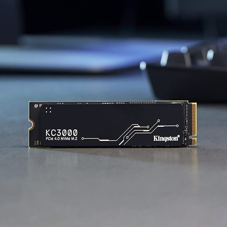 Kingston-KC3000-2.jpg Kingston KC3000 PCIe 4.0 NVMe M.2 1024GB SSD - الصورة 3