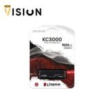 Kingston KC3000 PCIe 4.0 NVMe M.2 1024GB SSD - الصورة 2