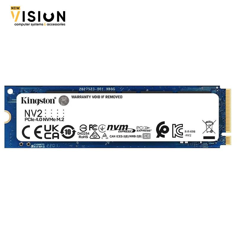 Kingston NV2 1TB M.2 2280 NVMe Internal SSD PCIe 4.0 Gen 4×4-3 Kingston NV2 1TB M.2 2280 NVMe Internal SSD PCIe 4.0 Gen 4×4 - الصورة 2