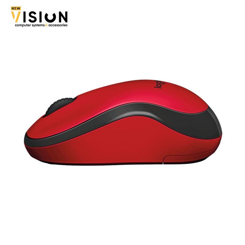 Logitech M220 Red Silent Wireless Mouse-3 Logitech M220 Red
