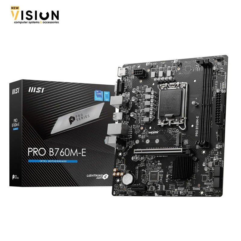 MSI PRO B760M-E DDR4 MSI PRO B760M-E DDR4