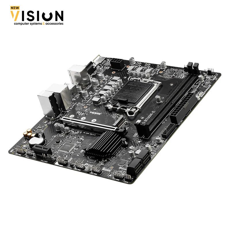 MSI PRO B760M-E DDR5 – PCIe 4.0 x16 Slot – M.2 Gen4 Slot-5 PRO B760M-E DDR5