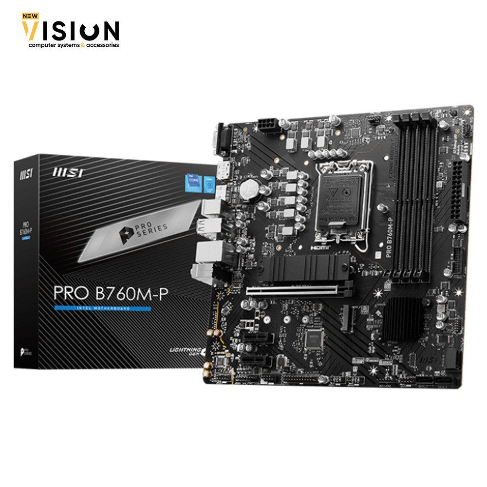 MSI PRO B760M-P MOTHERBOARD LGA1700 DDR5-1 MSI PRO B760M-P