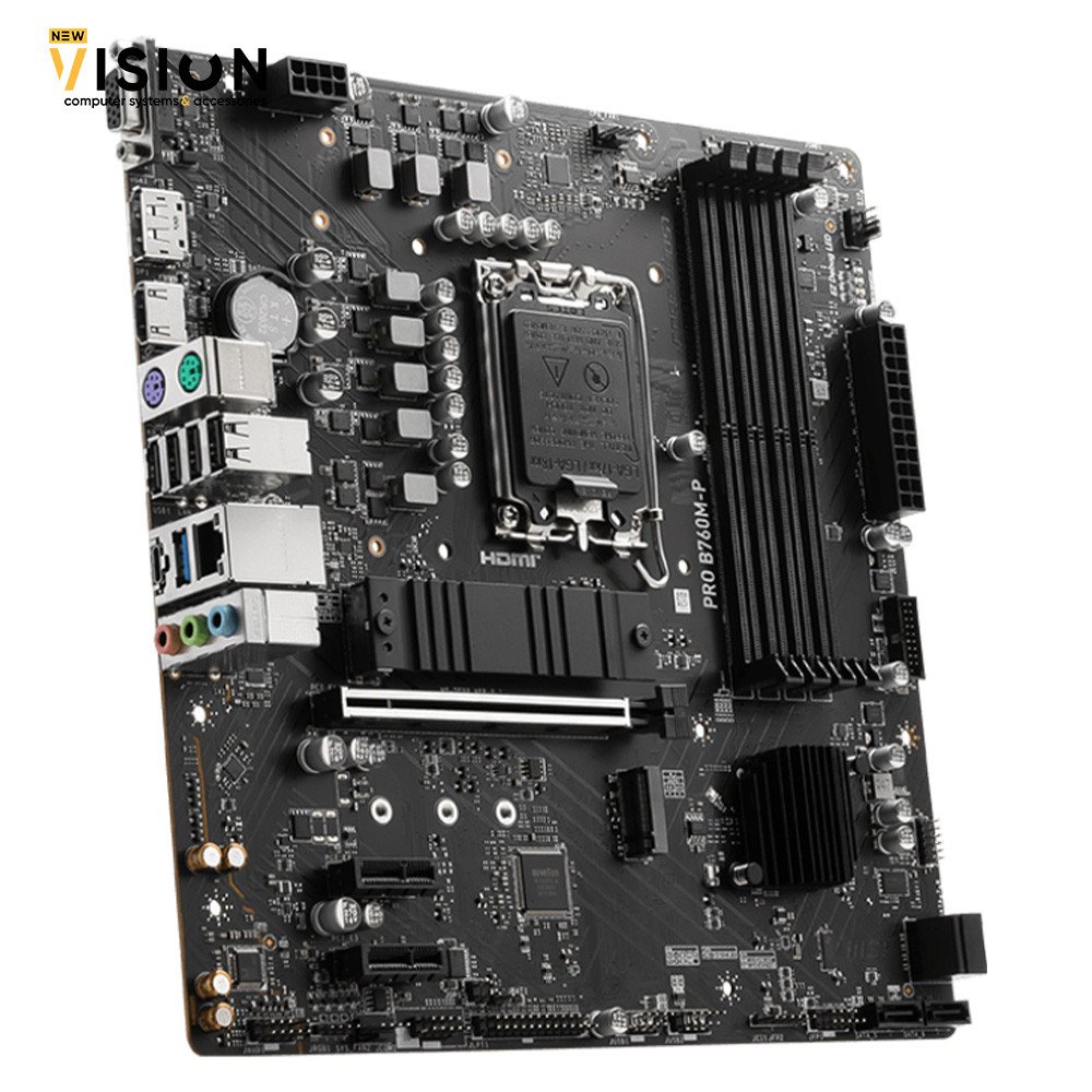 MSI PRO B760M-P MOTHERBOARD LGA1700 DDR5-4 MSI PRO B760M-P