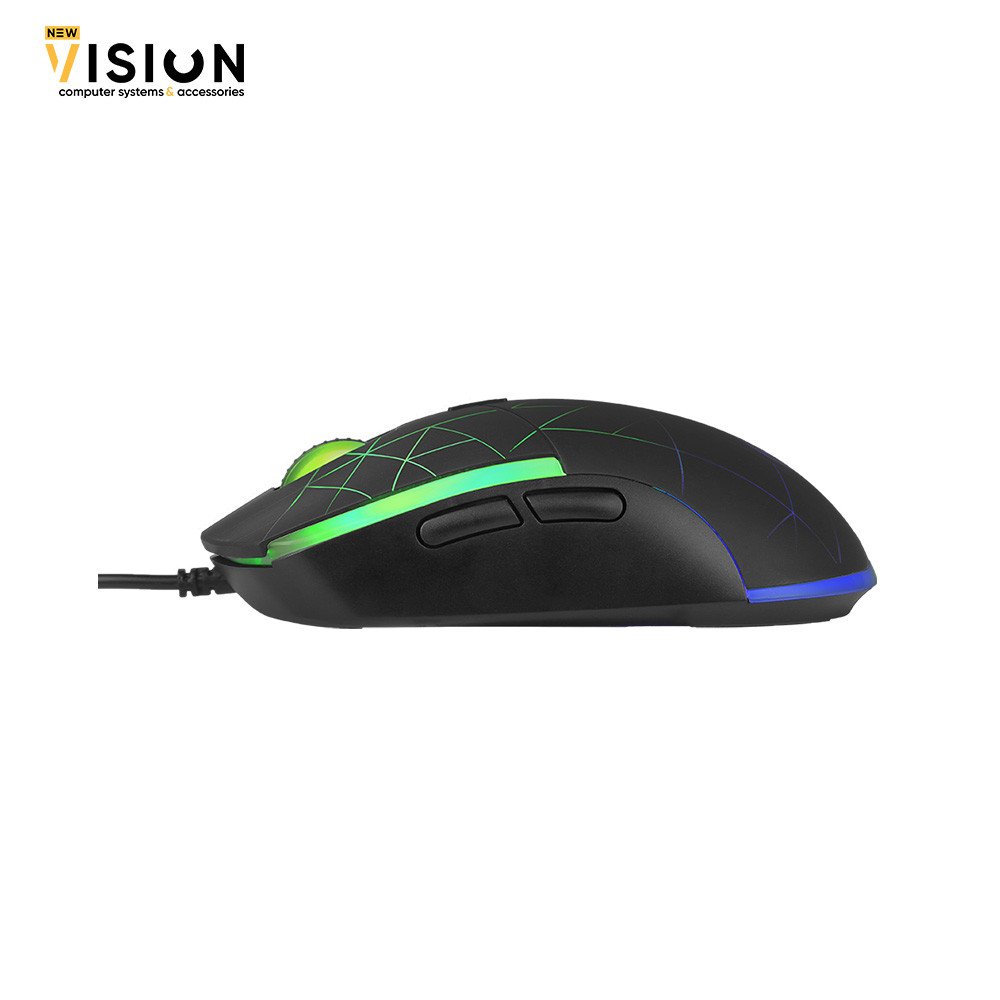 Marvo M115 4000 DPI Gaming Mouse with 7 Color Backlights-1 Marvo M115 4000 DPI Gaming Mouse with 7 Color Backlights - الصورة 3