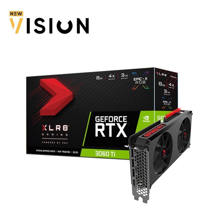 PNY-GeForce-RTX-3060-Ti-8GB-XLR8-Gaming-REVEL-EPIC-X-RGB-Dual-Fan-5.jpg PNY GeForce RTX 3060 Ti 8GB XLR8 Gaming REVEL EPIC-X RGB Dual Fan - الصورة 1