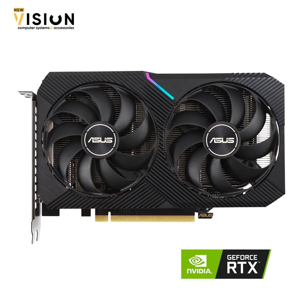 RTX-3060-ASUS-Dual-GeForce-12GB-GDDR6-6.jpg ASUS Dual GeForce RTX 3060 V2 OC Edition 8GB GDDR6 - الصورة 4