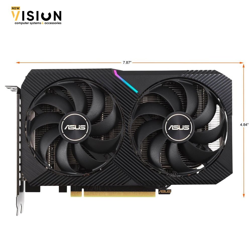 RTX-3060-ASUS-Dual-GeForce-12GB-GDDR6-8.jpg ASUS Dual GeForce RTX 3060 V2 OC Edition 8GB GDDR6 - الصورة 2