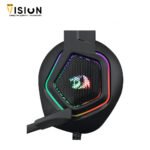 Redragon H280 MEDEA RGB Gaming Headset Stereo Black - الصورة 2