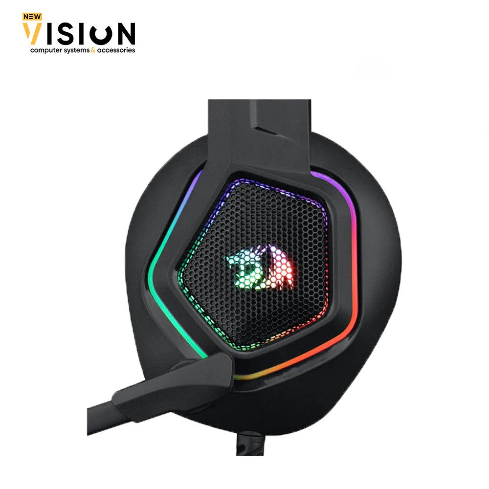 Redragon H280 MEDEA RGB Gaming Headset Stereo Black-2 Redragon H280 MEDEA RGB Gaming Headset Stereo Black - الصورة 2