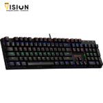 Redragon K565 Rudra Rainbow Mechanical Gaming Keyboard - Blue Switch - الصورة 3