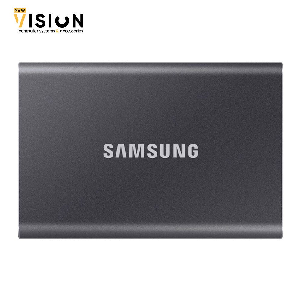 Samsung T7 2Tb Grey External Solid State Drive SSD-1 Samsung T7 2Tb Grey External Solid State Drive SSD - الصورة 1