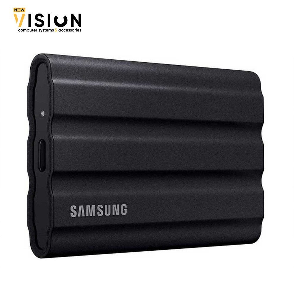 Samsung T7 Shield 4Tb Black External Solid State Drive SSD-1 Samsung T7 Shield 4Tb Black External Solid State Drive SSD - الصورة 1