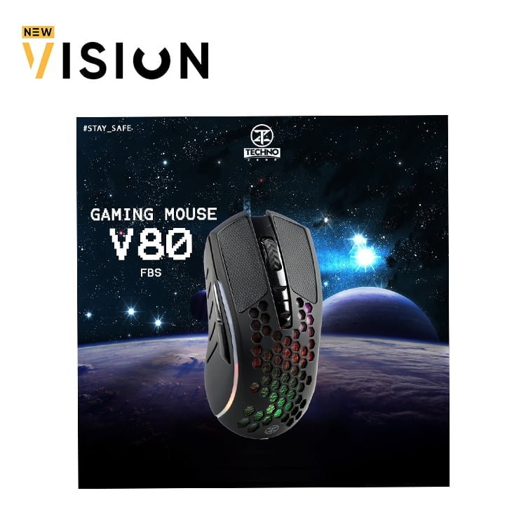 TECHNOZONE-V80-FPS-GAMING-MOUSE-2.jpg TECHNOZONE V80 FPS MOUSE GAMING - الصورة 4
