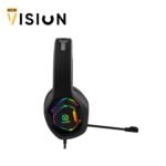 ⁦TechnoZone K 61 Gaming Headphone with Backlit LED Lights⁩ - الصورة ⁦4⁩