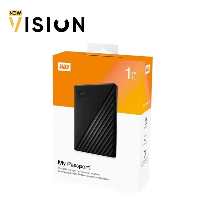 Western-Digital-5TB-1.jpg Western Digital 5TB My Passport Portable External Hard Drive USB 3.0 - الصورة 4
