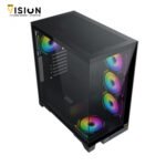 XIGMATEK Endorphin Ultra 5-FAN Argb Mid Tower Case With Type-C Port - الصورة 7